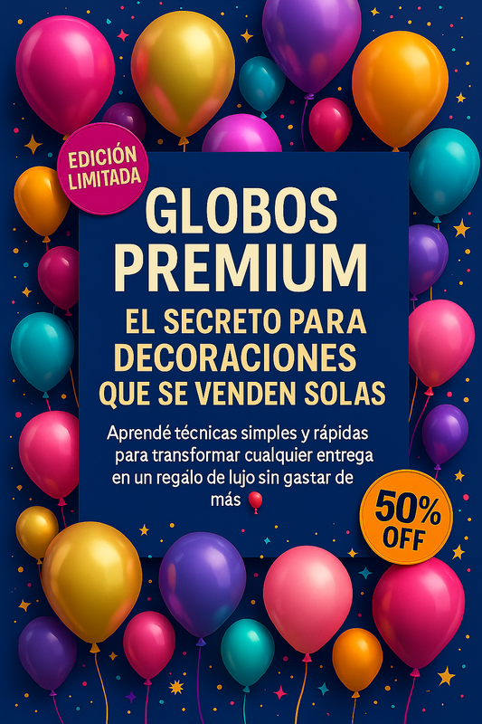 Globología Premium: El secreto de las decoraciones con globos🎈